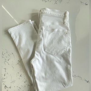 Madewell Stovepipe white Jeans - NWT sz27